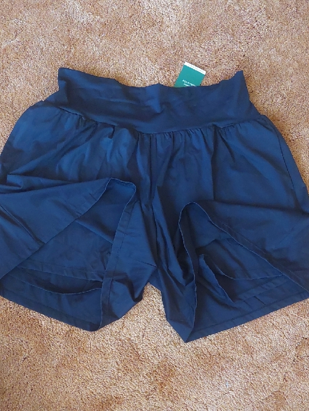 HALARA Black SoftlyZero Airy High-Waist Athletic Shorts - Picture 6 of 8